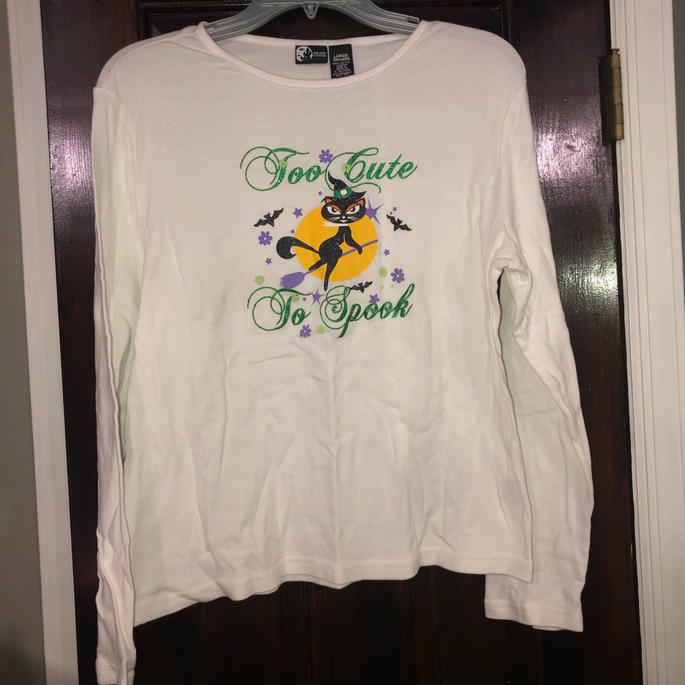 Fitted Halloween Long Sleeve